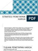 Strategi Penetapan Harga