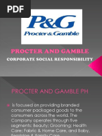 Procter and Gamble