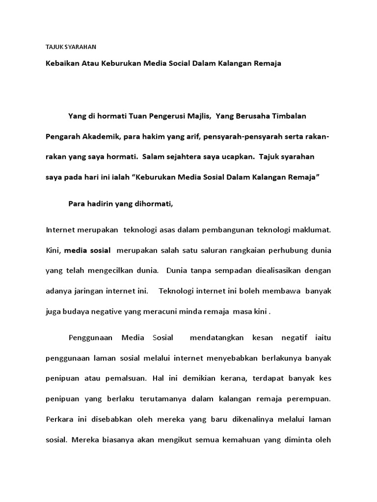 Tugasan Bm Tajuk Syarahan Pdf