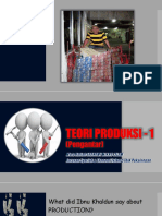 Teori Produksi 1