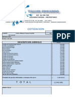 COTIZACION