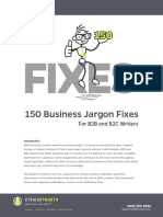 150 Business Jargon Fixes