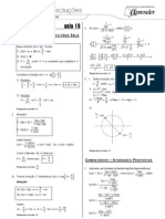 Matemática - Caderno de Resoluções - Apostila Volume 4 - Pré-Universitário - mat5 aula18