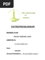 Download Hydraulic Jack Final Project by Arsalaan Waheed SN35856129 doc pdf