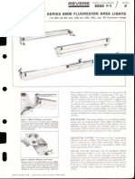 Revere 8600 Fluoresign Area Lights Bulletin 1966