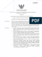 Permendagri 84 Tahun 2014 TTG Penyelenggaraan Linmas