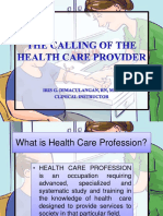 The Calling of The Health Care Provider