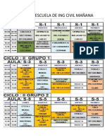 Horario 2017 2B