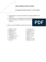 Fundamentos Bíblicos Del Bautismo