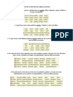 Acentuación de Palabras Agudas