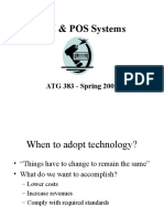 EDI & POS Systems: ATG 383 - Spring 2002