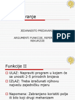 11 - Argumenti Funkcije Reference I Rekurzije