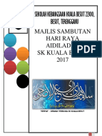 Kertas Kerja Hari Raya Korban SKKB