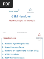 GSM Handover: Algorithm Principles and KPI Analysis