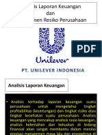 Analisis Laporan Keuangan PT Unilever