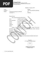 Surat Permohonan Sewa Ruangan