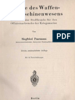 Chemie Des Waffen - Und Maschinenwesens - Siegfried Paarmann