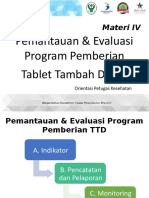 Slide 4 - Pemantauan Dan Evaluasi Program Pemberian TTD - Orientasi Nakes - Rev