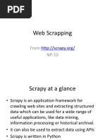 Web Scrapping: From NP-10