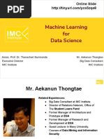 Sent-Machine Learning For Data Science