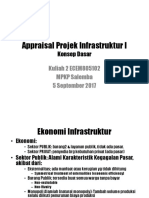 Appraisal Projek Infrastruktur I