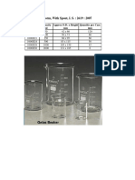 1000 - Beakers, Low Form, With Spout, I. S.: 2619: 2007
