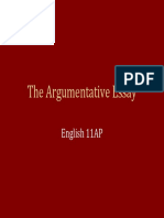45 - The Argumentative Essay