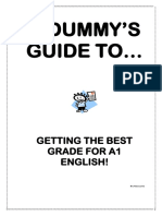 A Dummy&#39 S Guide To Basic English Analysis