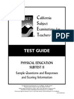 C S E T: Test Guide