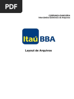 Layout Itau