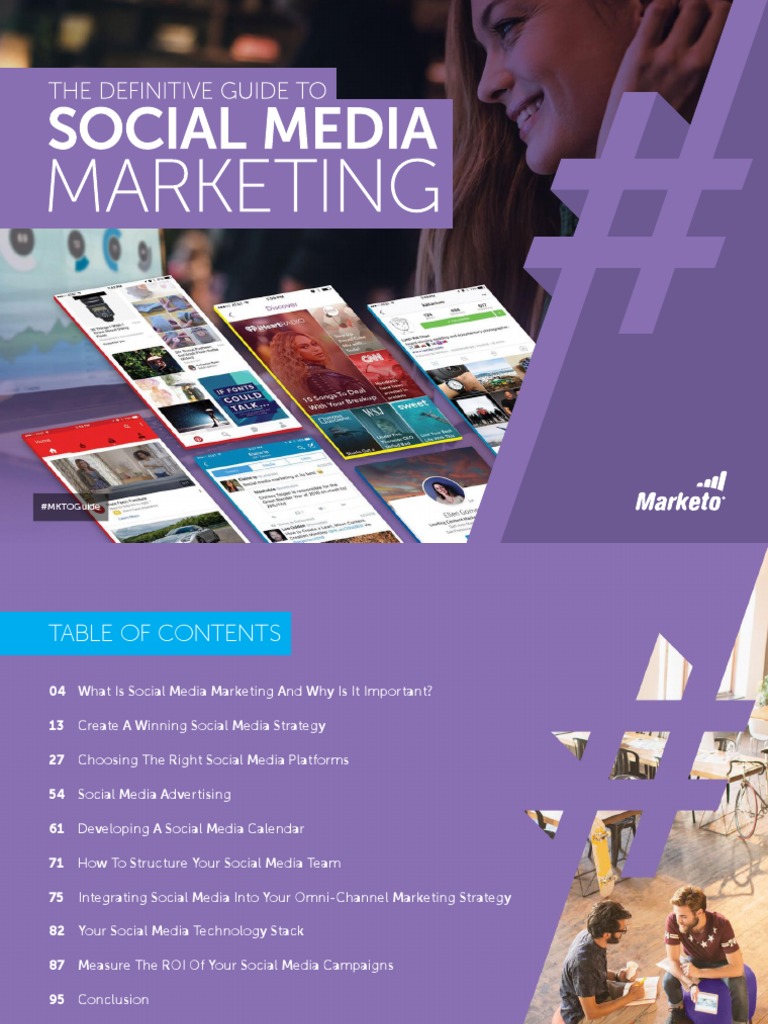 The Definitive Guide To Social Media Marketing Marketo | PDF | Social ...