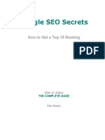 Google SEO Secrets PDF