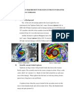 A Documentary Requirement For Science Forum On Disaster Preparedness On Typhoons