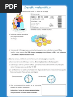 Matemática - Desafio Matemático Nível Junior 4Ano