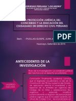 La Protección Jurídica Del Concebido y La Educación Del Ciudadano en El Derecho Civil Peruano