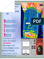 Monitoring I Dijagnostika El - Masina-Prezentacija Predmeta