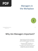 Chap 1 Managers in the Workplace