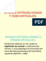 14. Afasias Extrasilvianas y Subcorticales