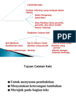 Catatan Kaki Dan Daftar Pustaka