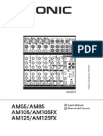 Um AM55 AM85 AM105 AM105FX AM125 AM125FX en Es A5