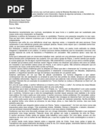 Carta ao Apóstolo Paulo