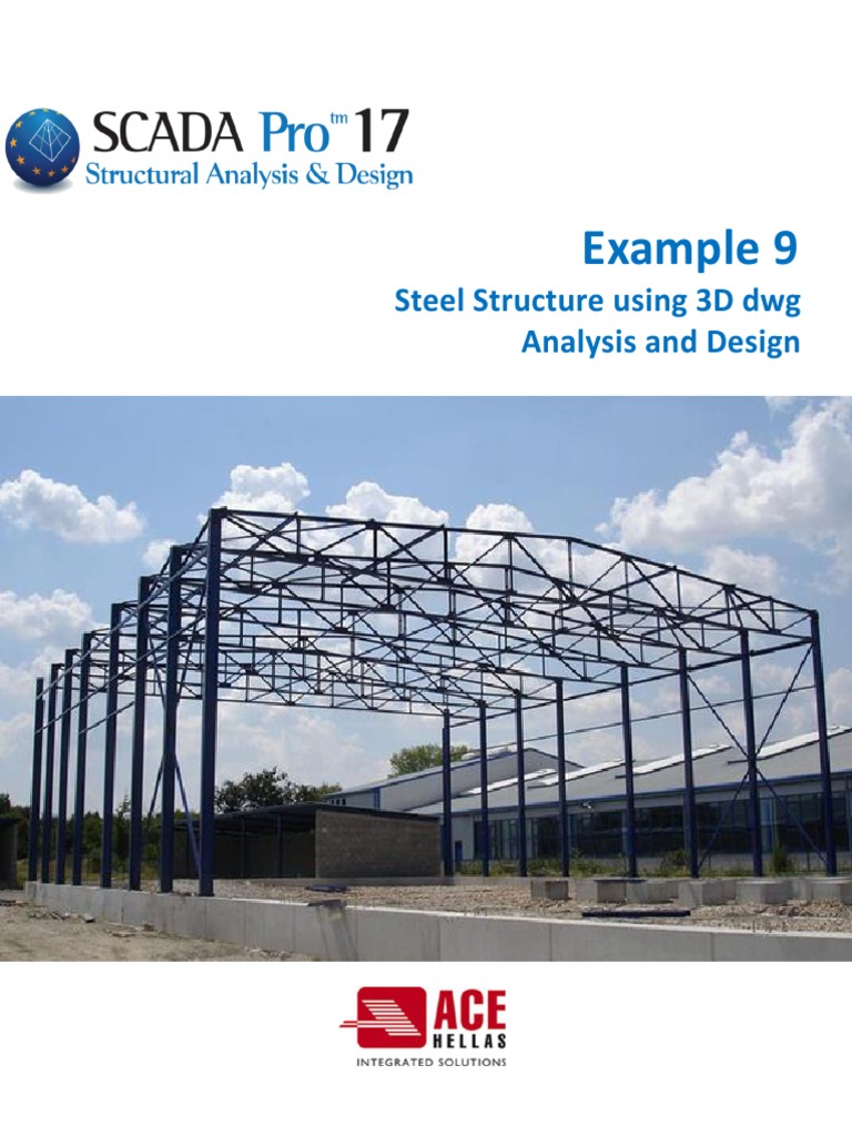 SCADA Pro User Guide for Steel Structures | PDF | Truss | Structural Load