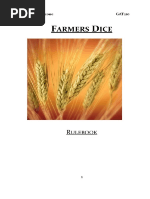 Farmers Dice