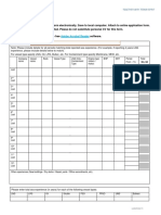 Sea Service Record Form