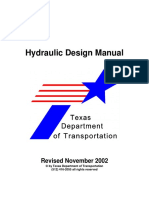 Texas Deparment of Transportation - Hydraulic Design Manual.pdf