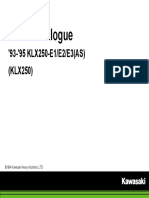 klx250 E1e2e3 Parts List PDF