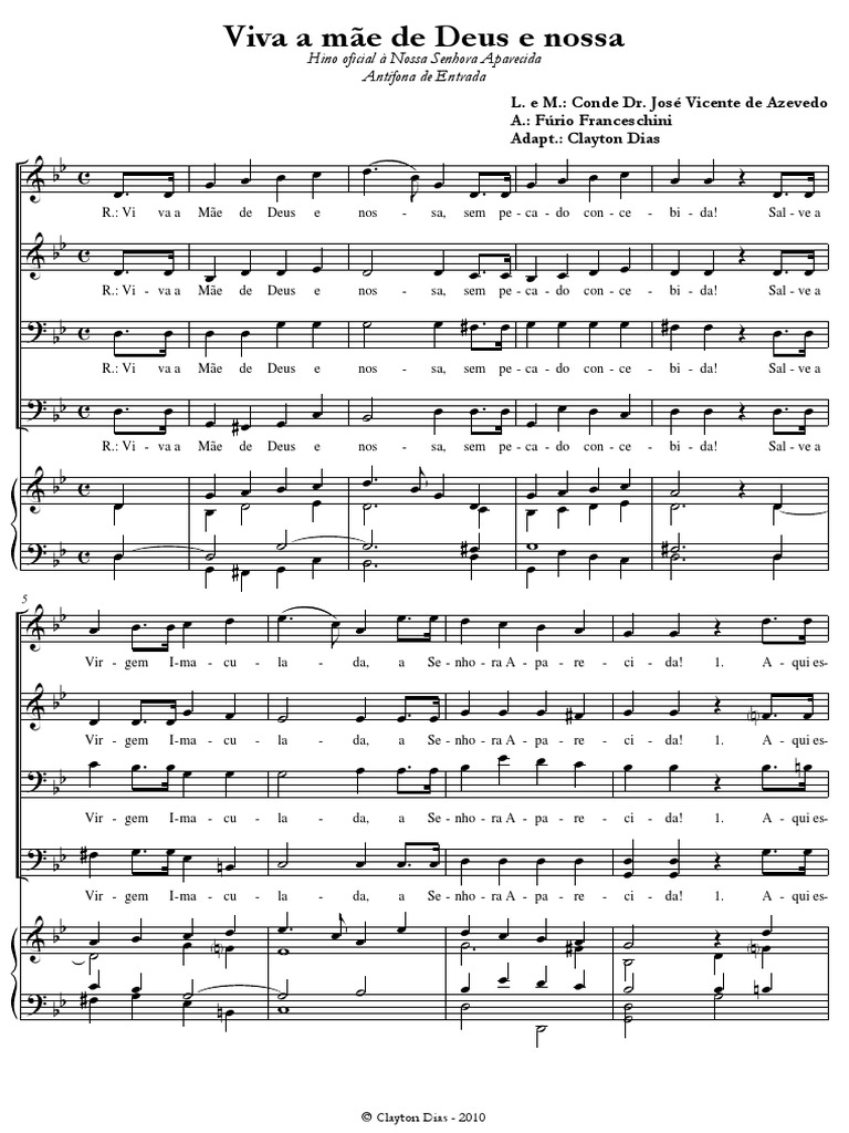 Viva a Mãe de Deus e Nossa | PDF | Religião e crença