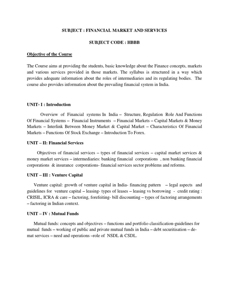 Overview of Indian Financial Markets | PDF | Financial Markets | Banks
