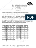 NEMA Motor Shaft Diameters PDF