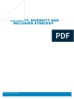 Equality, Diversity and Inclusion Strategy